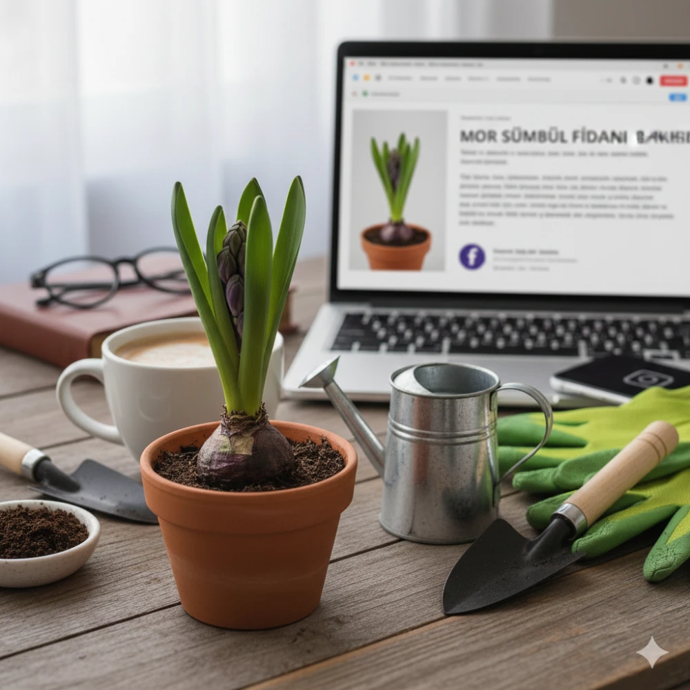 Mor Sümbül Çiçeği - Bakım, Sulama ve Gübreleme Rehberi