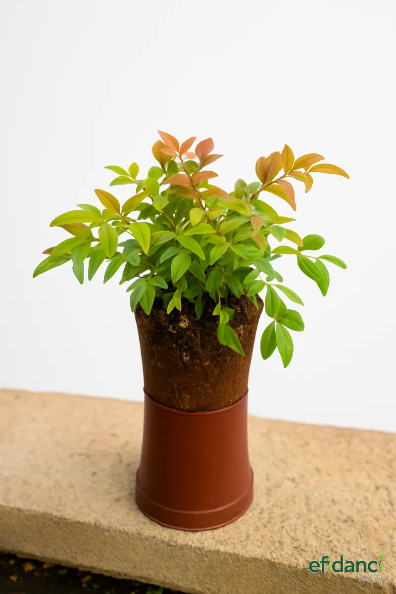 Bodur cennet bambusu ( Nandina domestica firepower ) 20-30 cm