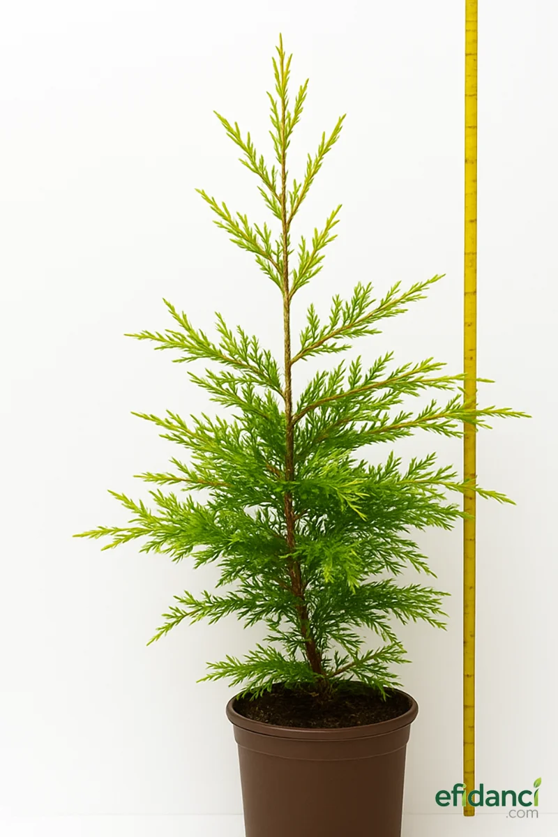 Altuni leylandi - Sarı leylandi ( Cupressocyparis goldrider ) 60-80 cm