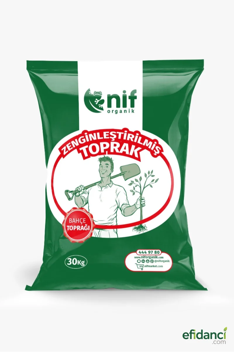 Zenginleştirilmiş Bahçe Toprağı ( 30 Lt )