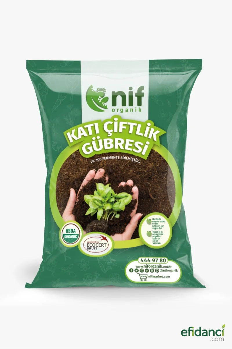 Organik Katı Çiftlik Gübresi